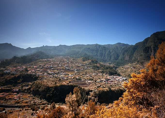 Madeira landscape,Portugal
