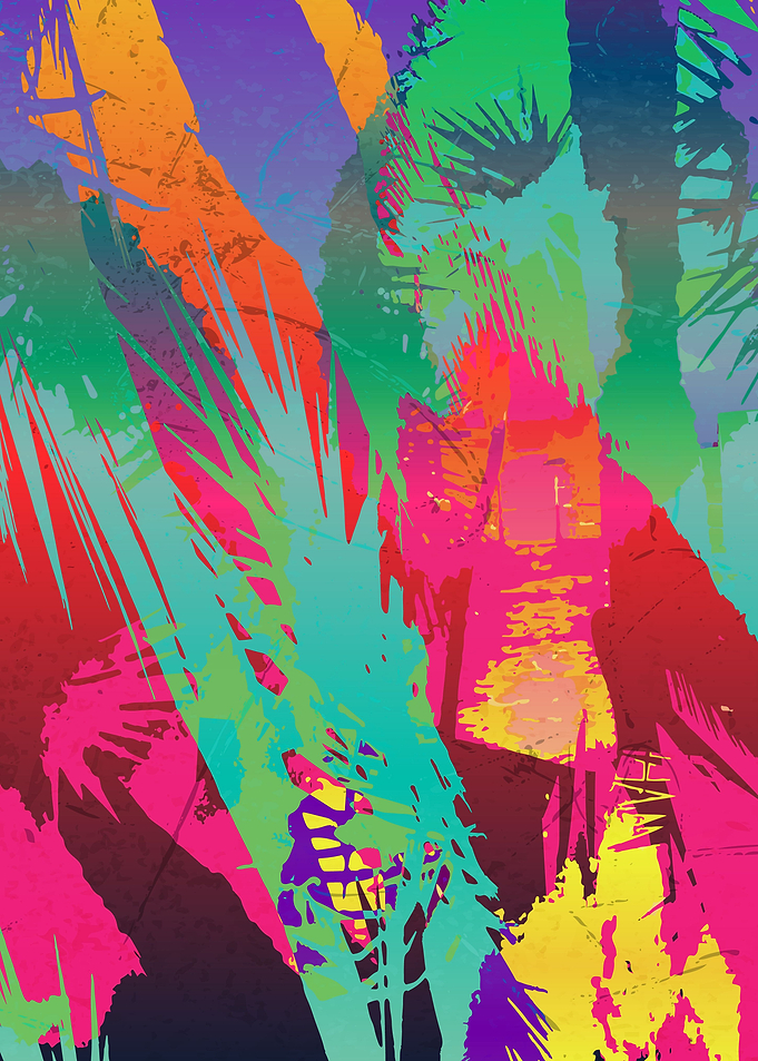 Abstract tropical dream