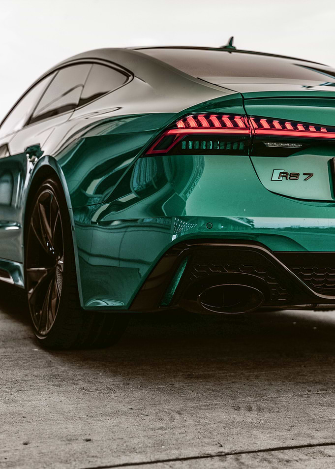 Audi A7 Backlight Details