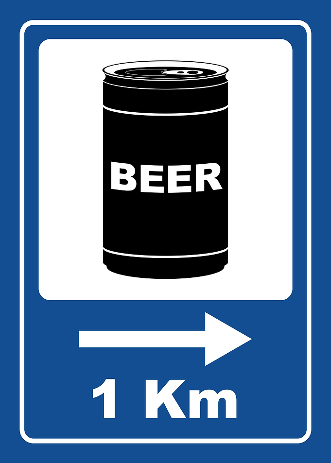 Beer 1 km