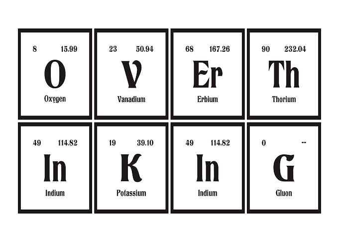 Overthinking of Elements