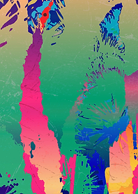 Abstract tropical mood