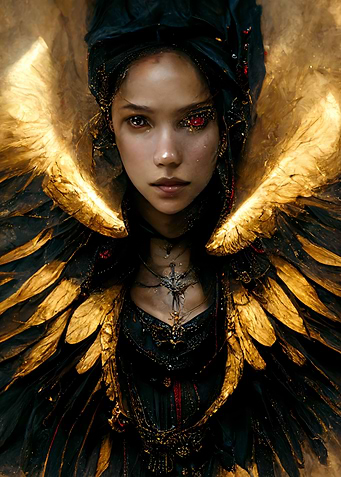 Dark Angel 02 AI Art