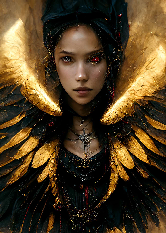 Dark Angel 02 AI Art