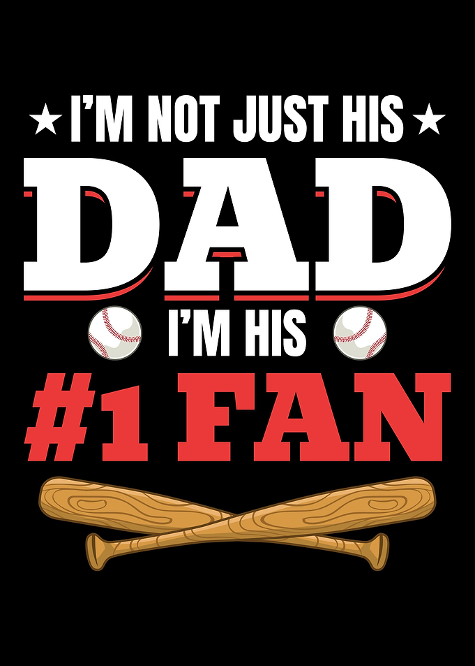 Baseball Dad Proud Father