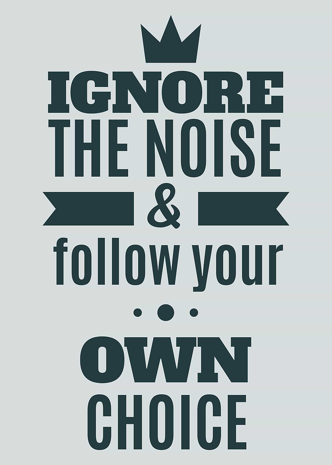 Ignore The Noise Follow
