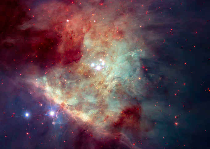 Orion Bar Hubble
