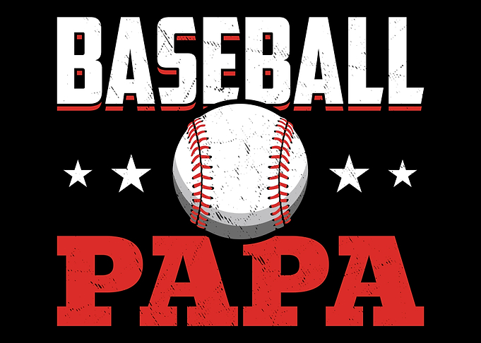 Baseball Papa Proud
