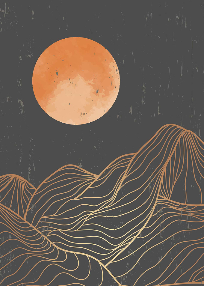 Mountain and the Moon