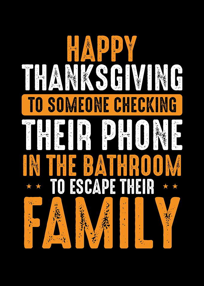 Escape the family on thank