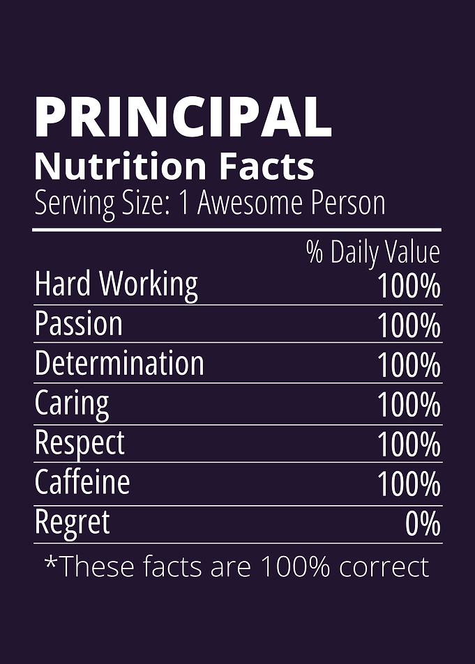 Principal Nutrition Facts