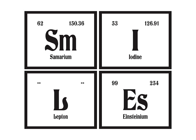 Smiles Table of Elements
