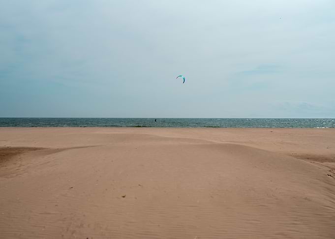 Kite surfing