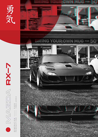 JDM Mazda RX7 FD3S