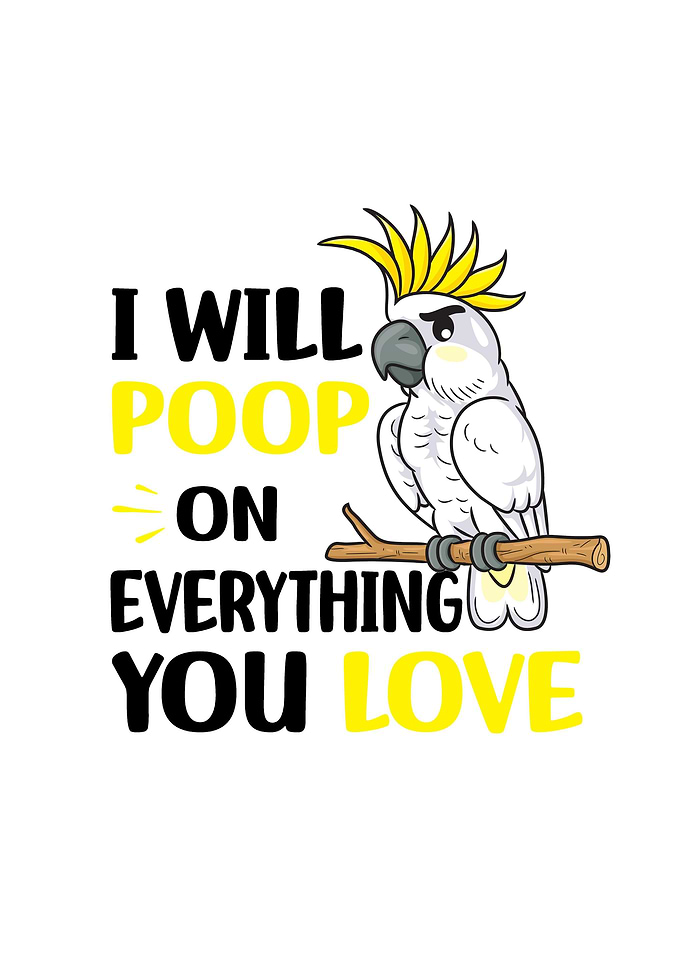 Cockatoos Animals Pet Gift