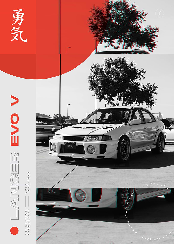 JDM Mitsubishi Lancer EVO5