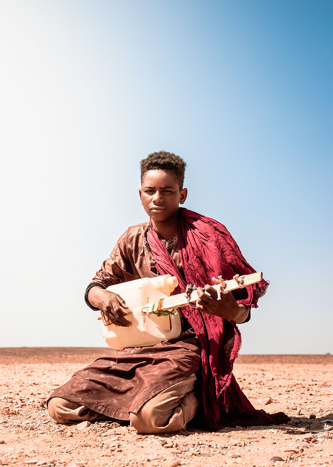 The Art of a Desert Boy