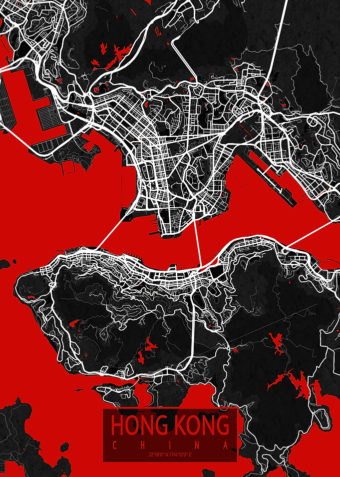 Hong Kong Map Oriental