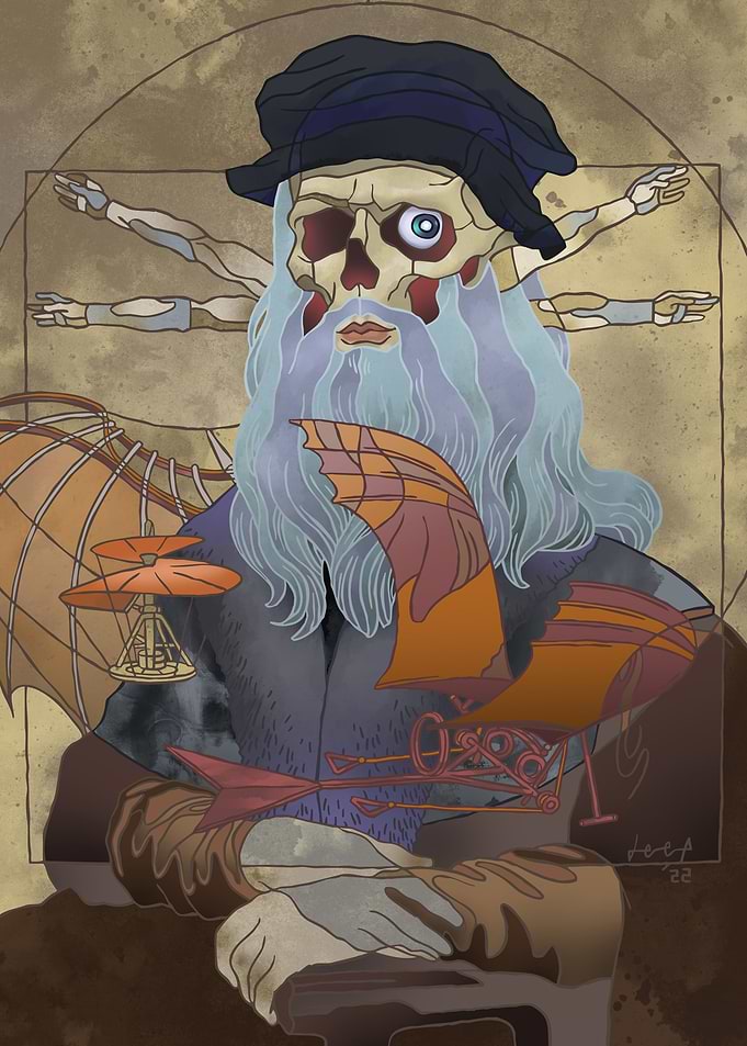 Davinci skull