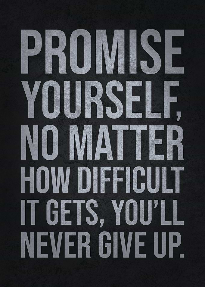 Never Give Up