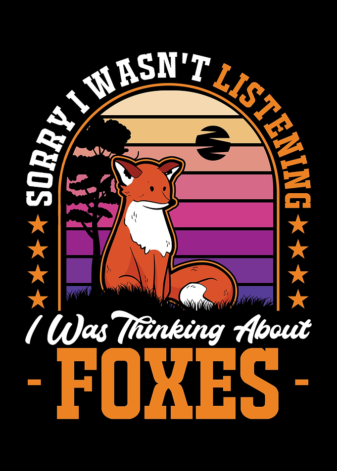 Cute Red Fox Gift