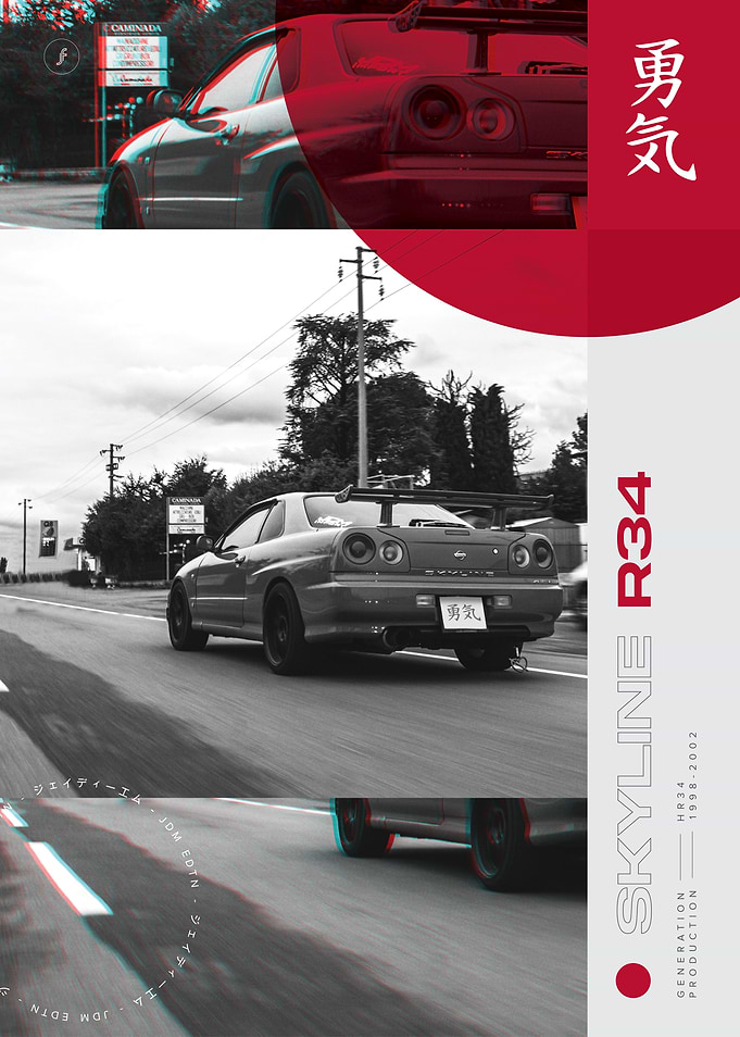 JDM Nissan Skyline R34