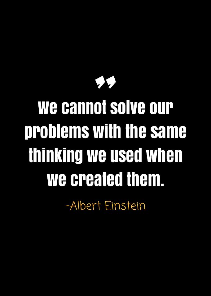 Albert Einstein quotes