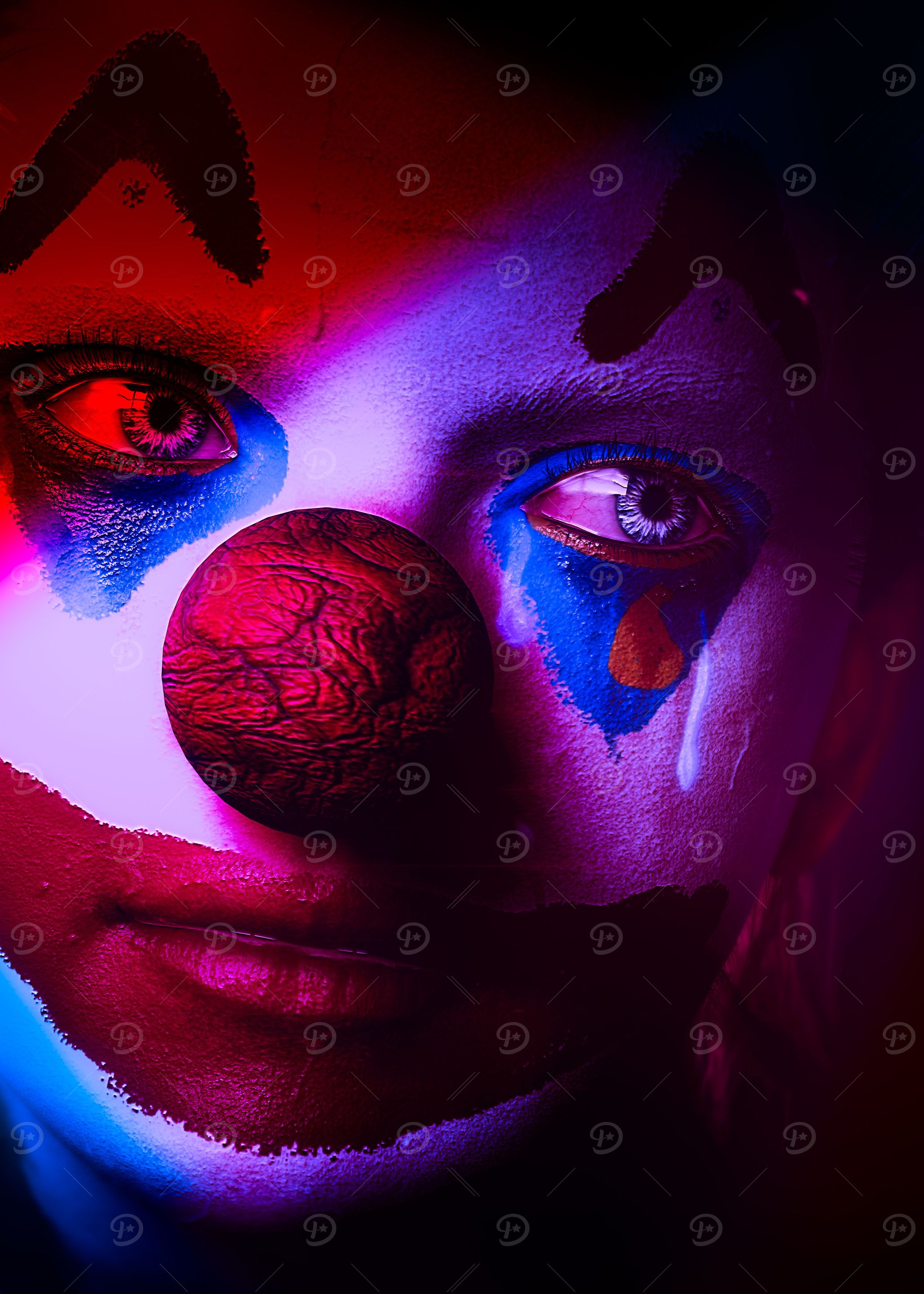 Backstage Clown