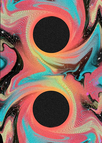 Psychedelic Black Hole