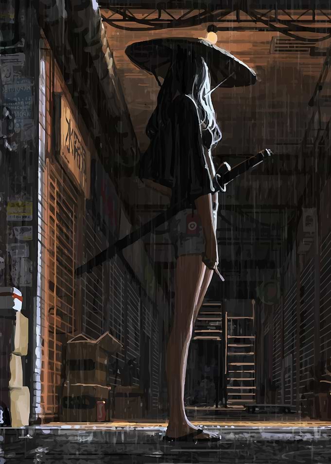 Cool Samurai Girl