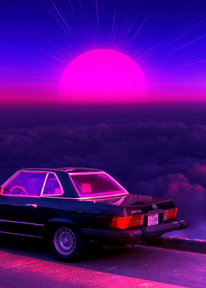 Neon dawn