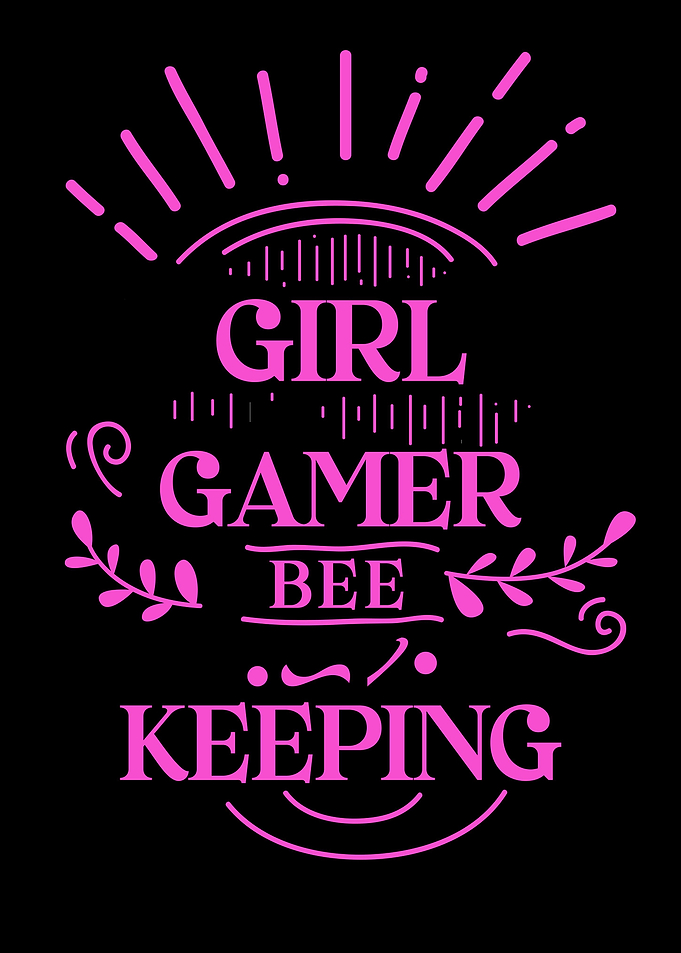 girl gamer bee keeping