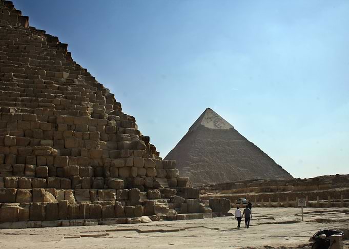 The great pyramid of Giza