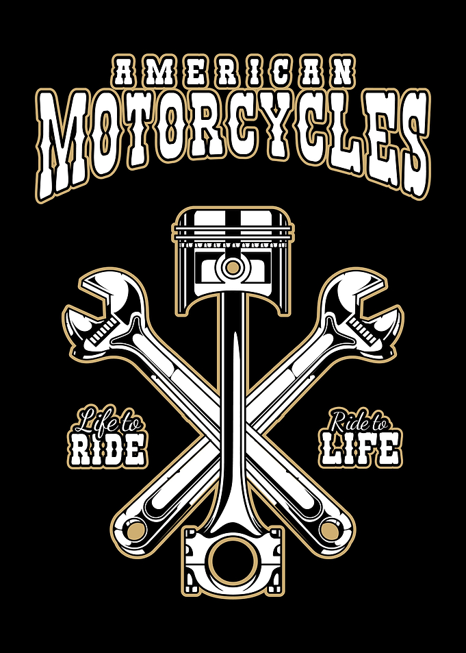 Motorcycle club logo