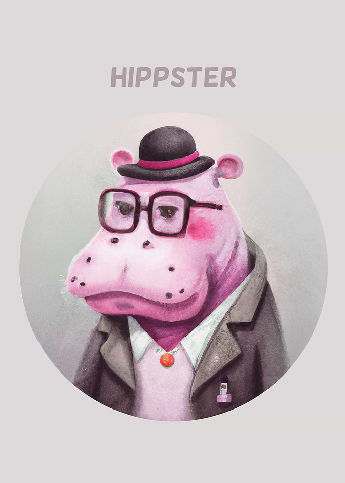 Hippster Hipster Hippo