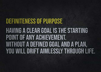 Definiteness Of Purpose