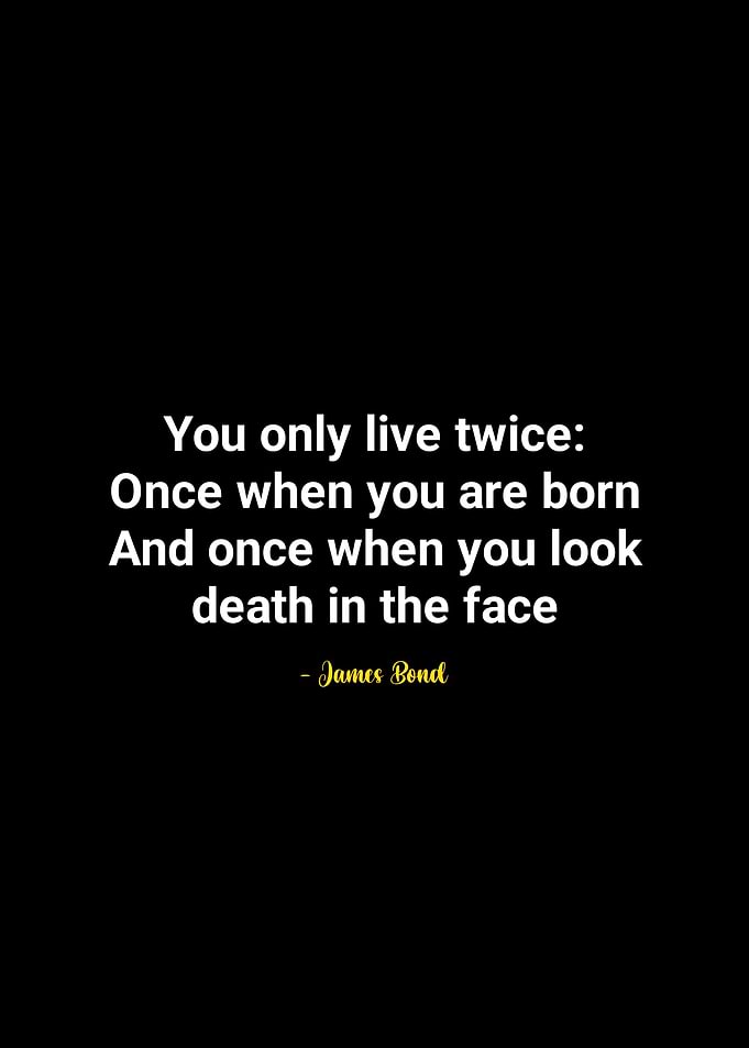James Bond quotes