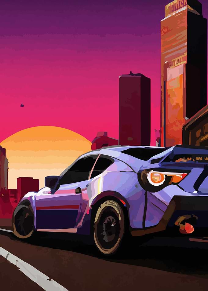 Subie WRX BRZ STI Retro