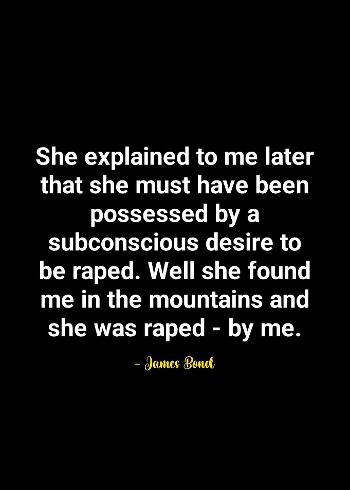 James Bond quotes