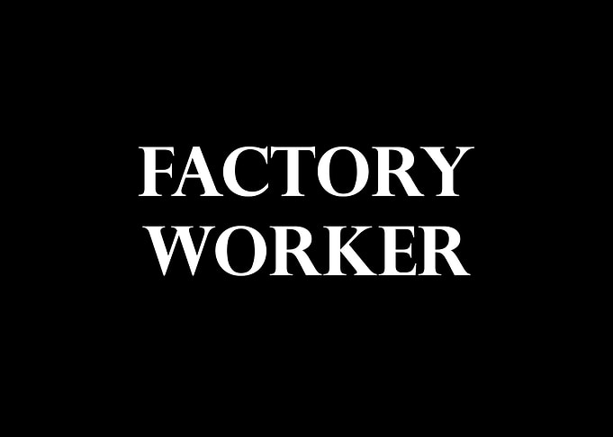 factory worker