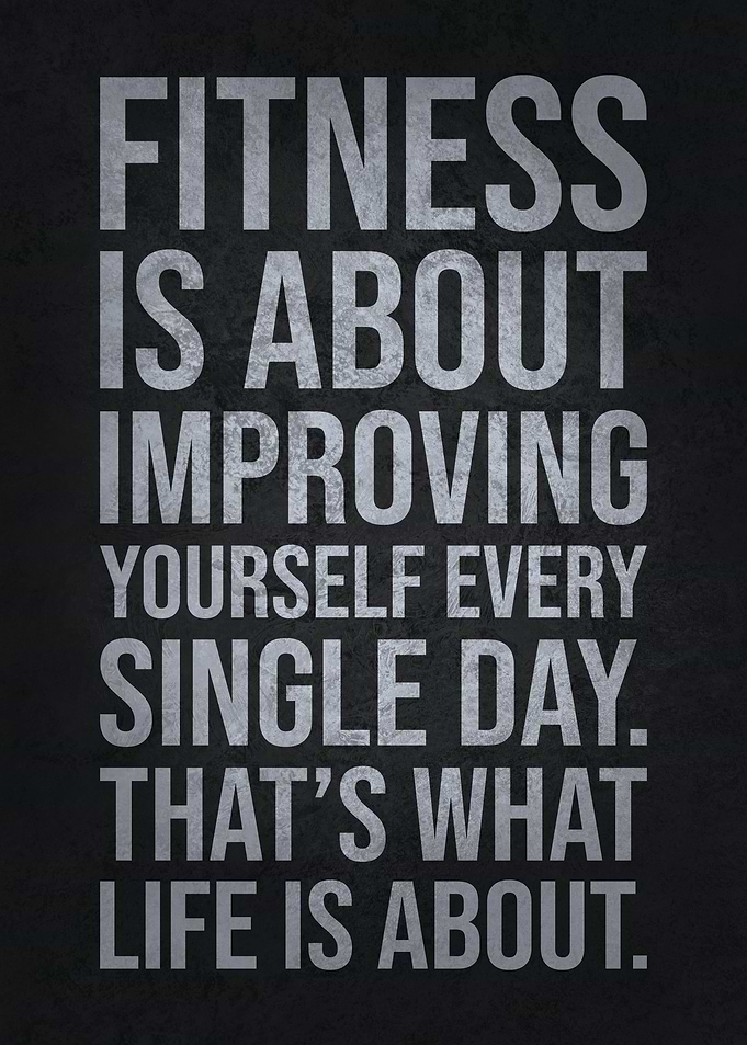 Fitness is About Improving