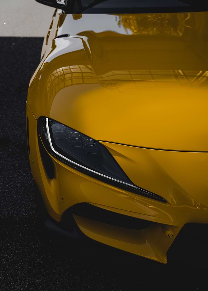 Toyota Supra headlight