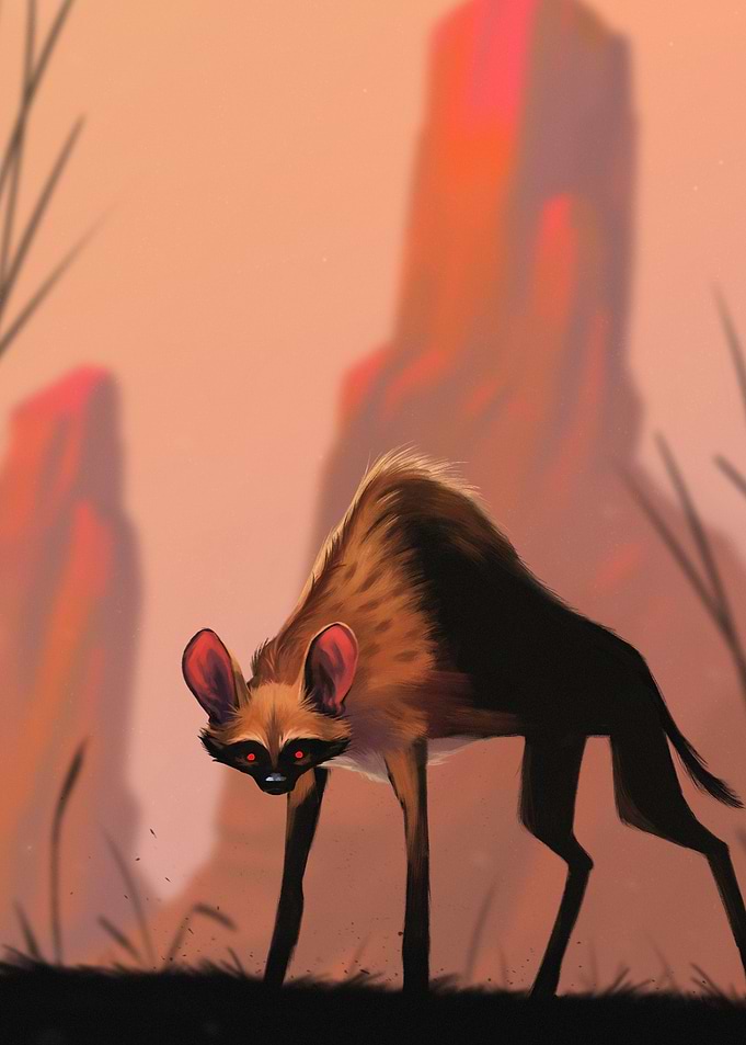 Lugubre Hyena