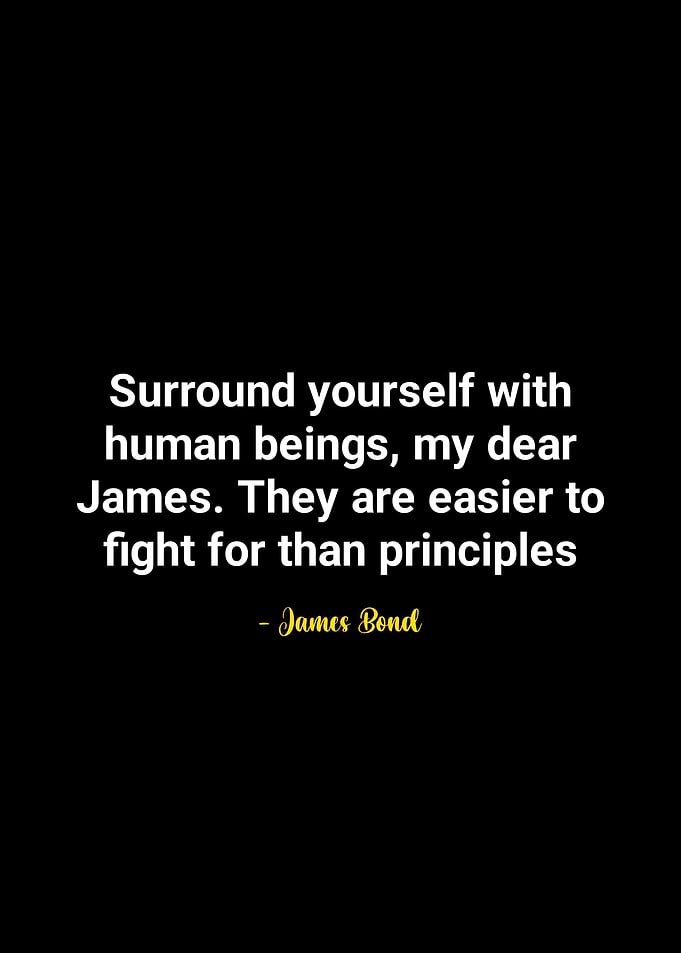 James Bond quotes