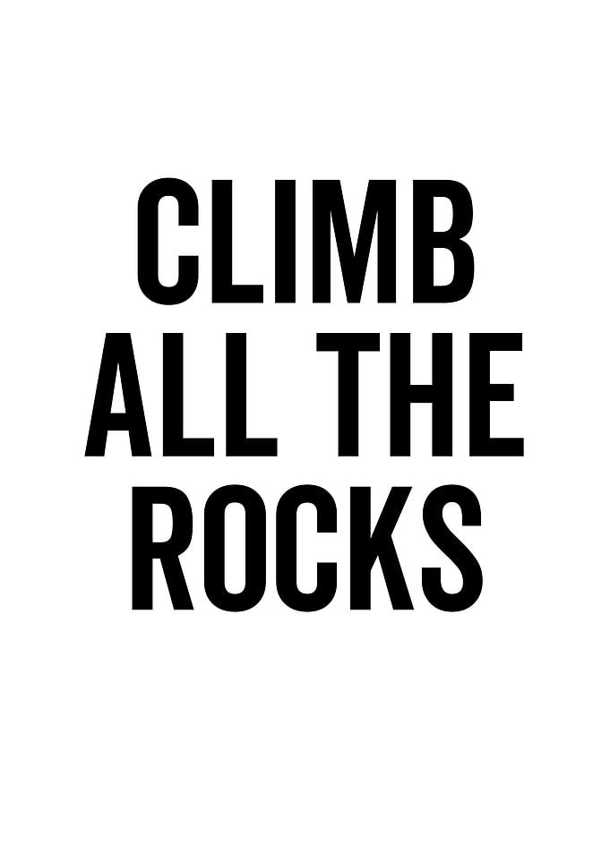 Climb All The Rocks