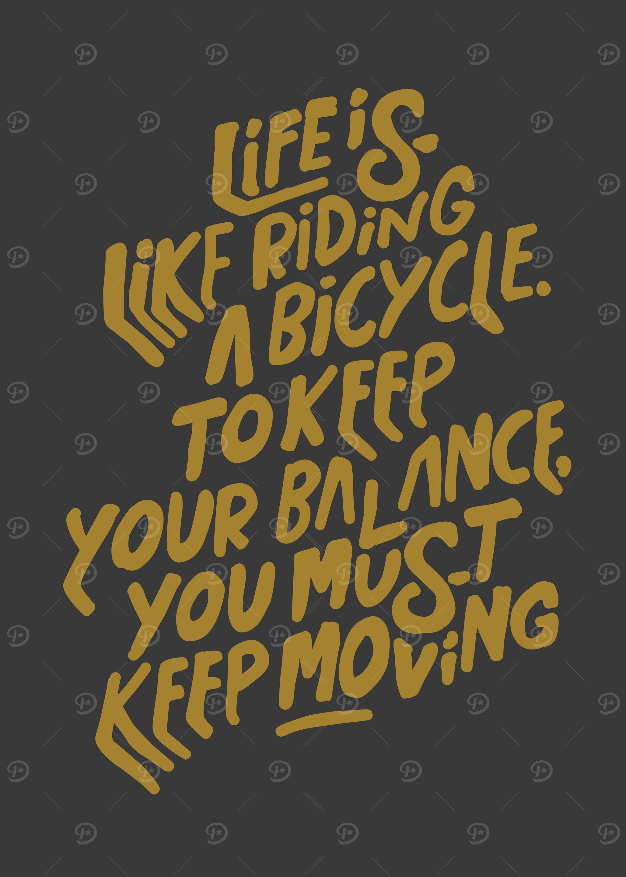 life is like a riding