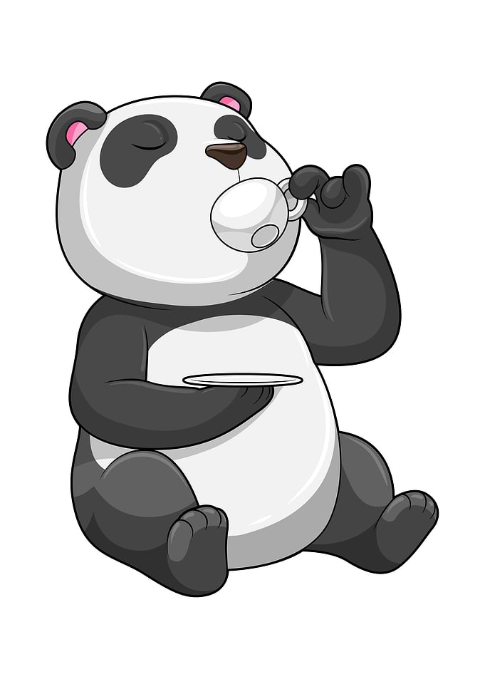 Panda Tea Cup
