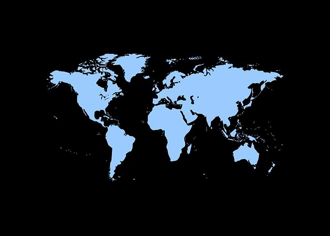 blue world black back