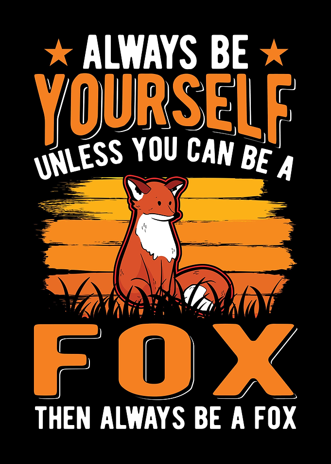 Cute Red Fox Gift