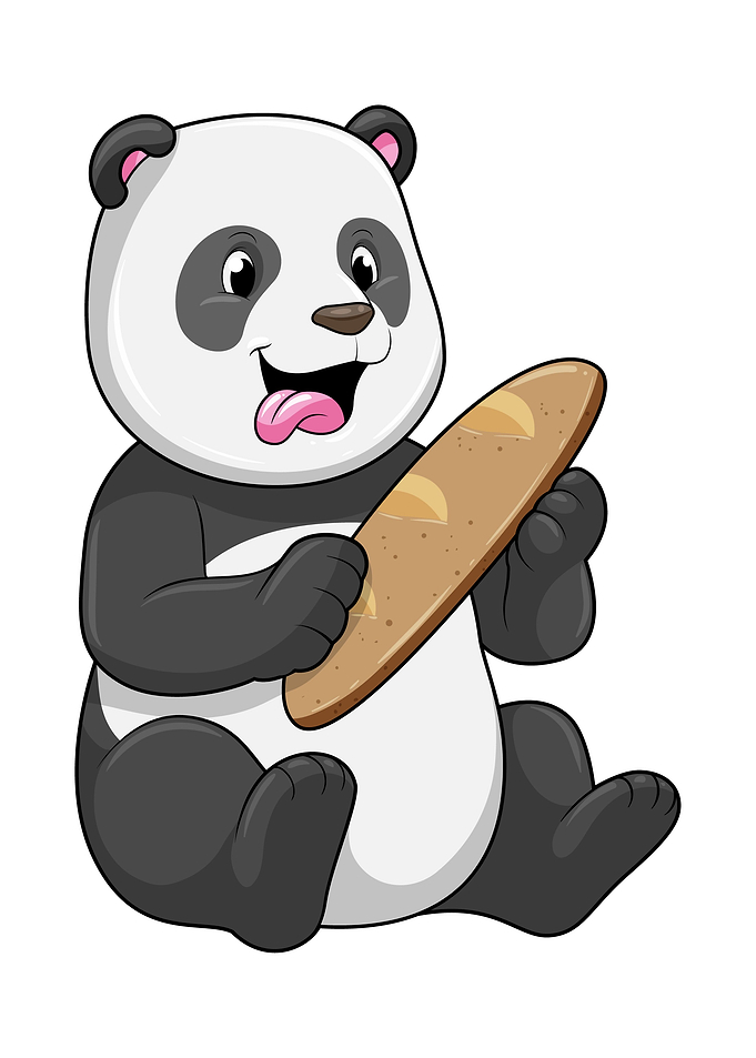Panda Baker Bread